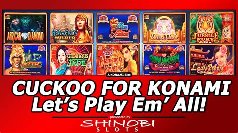 list of all konami slot machines|Konami Slots: Best RTP Games, RTP Info, Slots List.